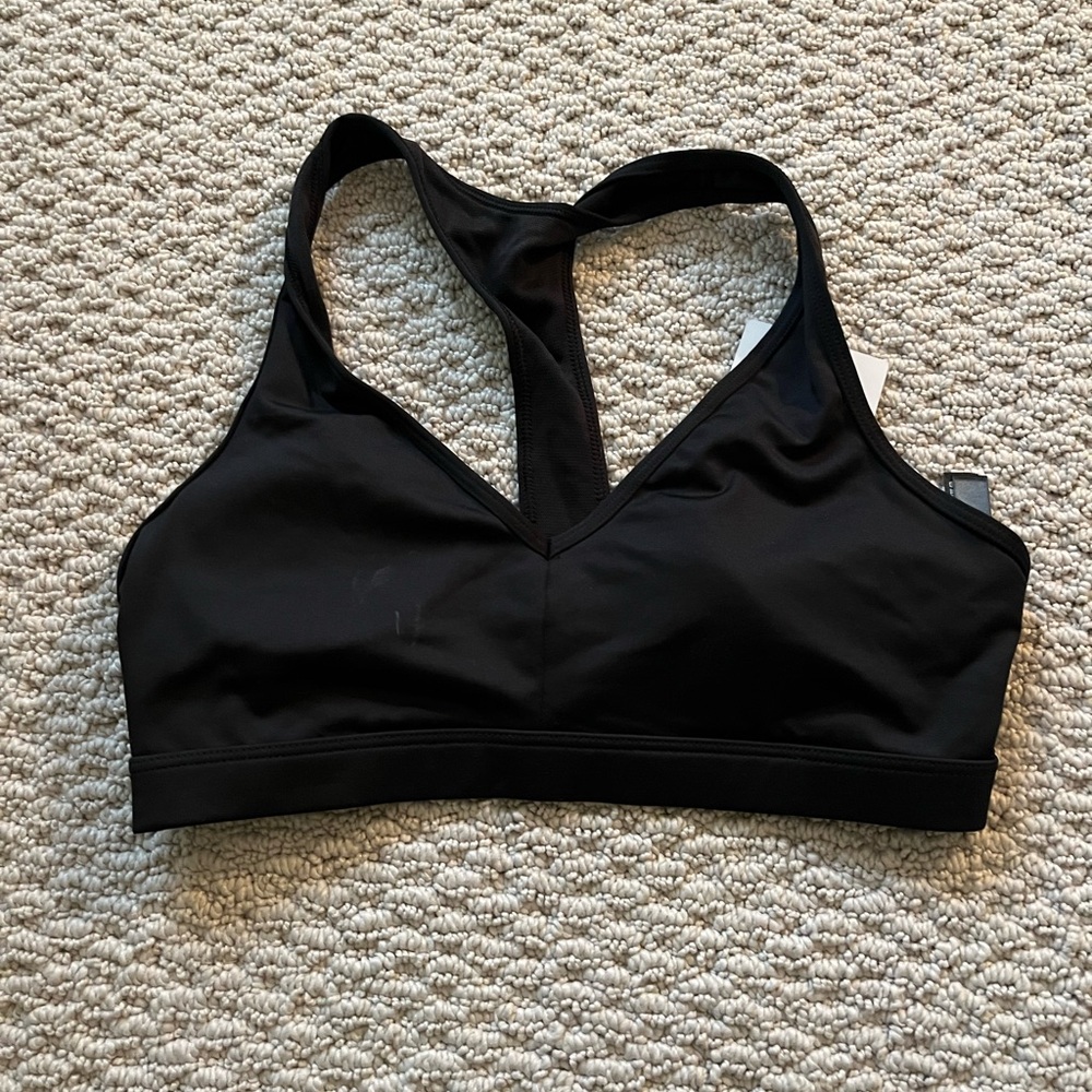 Black Sports Bra